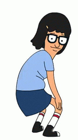 Bob's Burgers Tina Butts Rainbow Extruded T-Shirt Bob's Burgers Tina Butts Rainbow Extruded T-Shirt