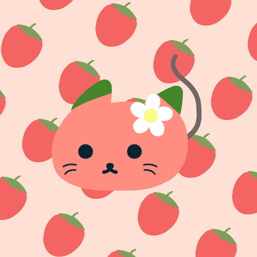 ManjuCat #1 Strawberry