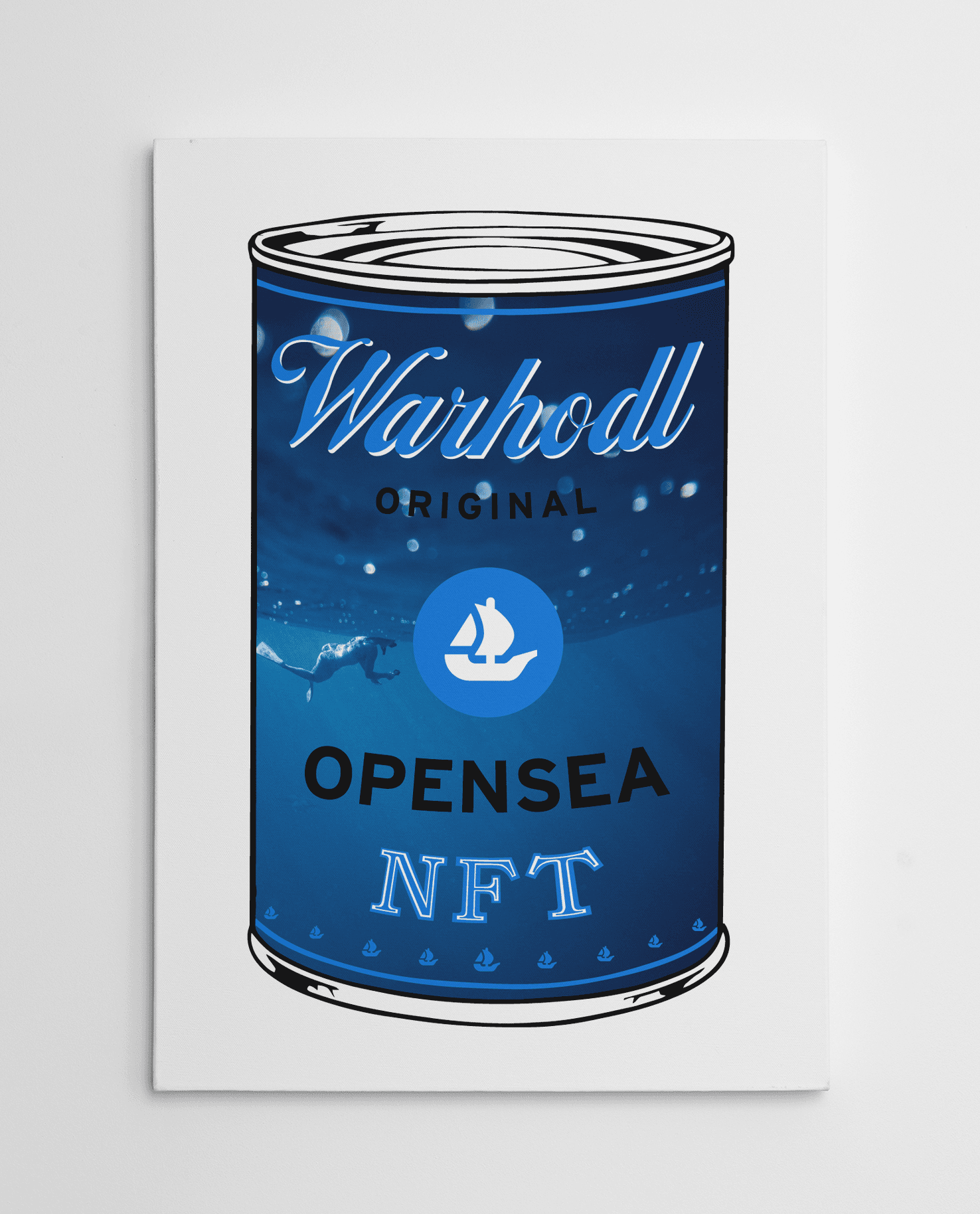 WARHODL Artist Proof "OPENSEA" Original Can
