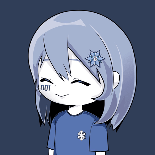 Kids Cool Girl NFT #001