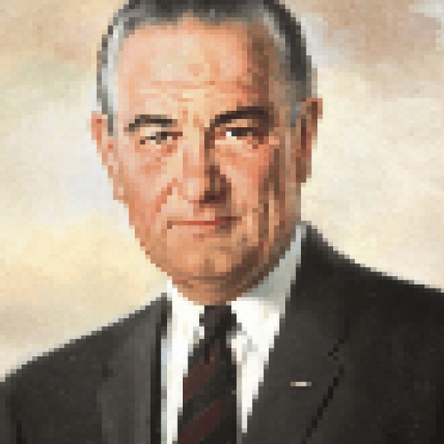 36th President- Lyndon B. Johnson 1/1 - Crypto Presidentz | OpenSea