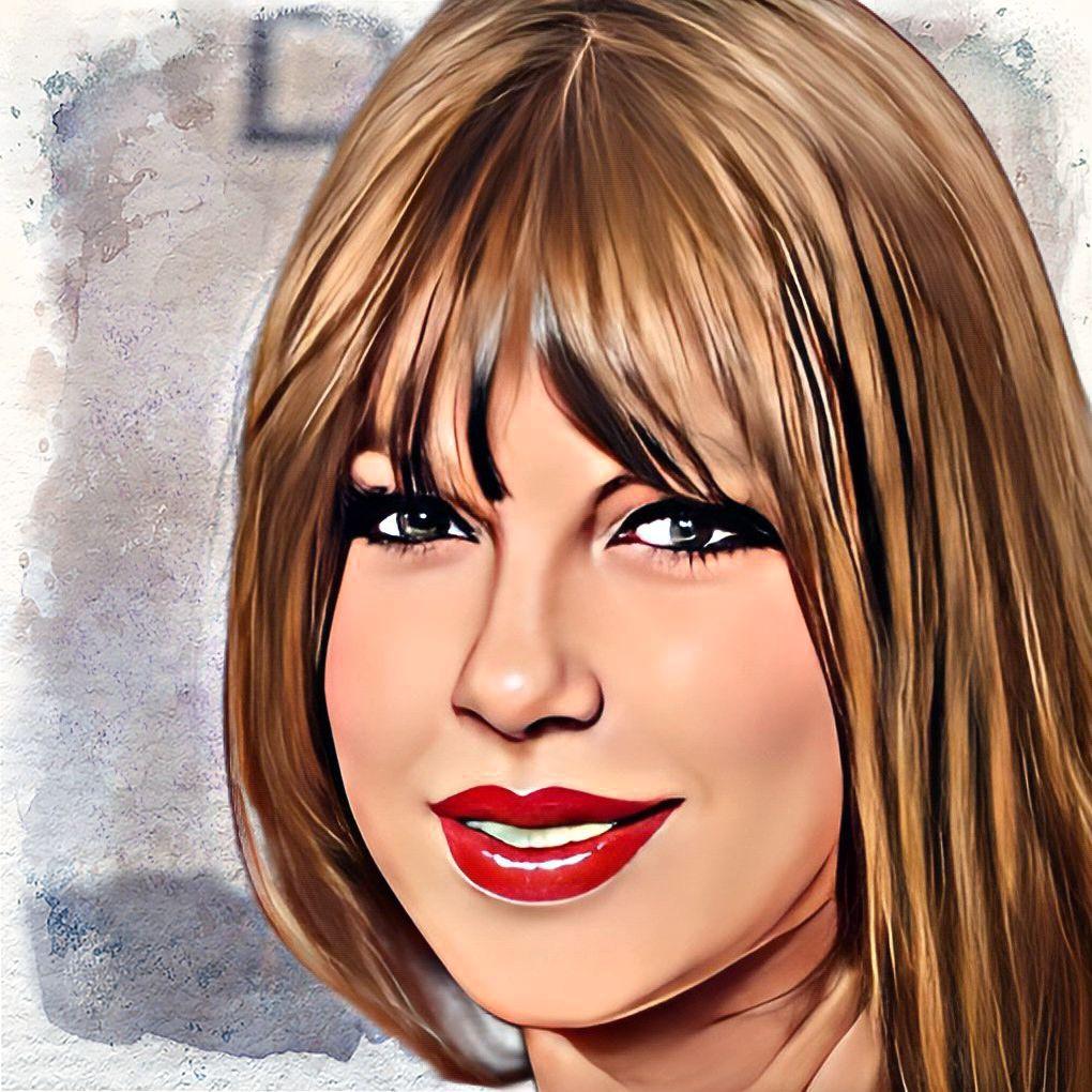 Taylor Swift (Celebrity Artwork) Tags: new,nft,bitcoin,ape,king