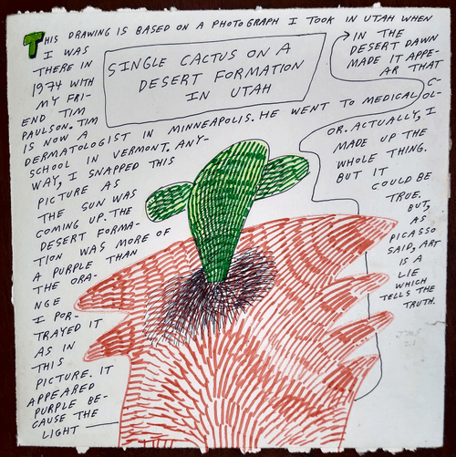 Cactus Comix - Jon Sarkin #046-CM
