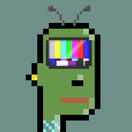 CryptoPunkPepe #142 TV Chapo