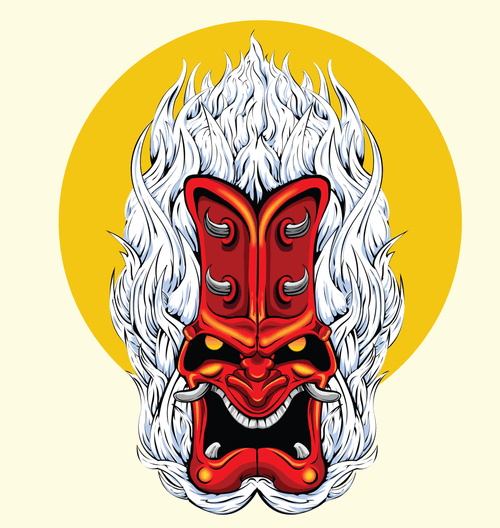 Oni-mask