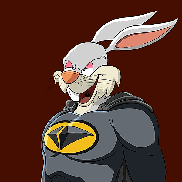 Dark Super Bunny #5213