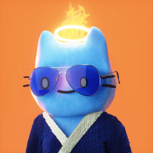 Cool Cat 3D #7665