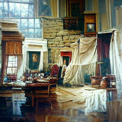 Raheengraney House - from the inside
