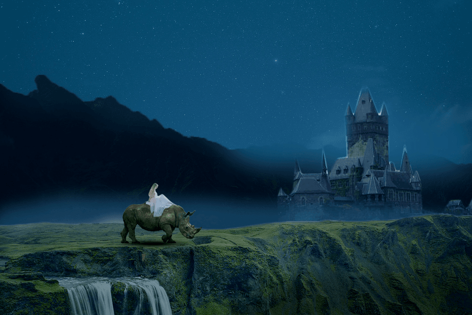 can you see in a world of imagination