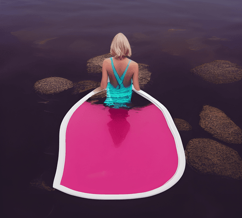 In the lake of...