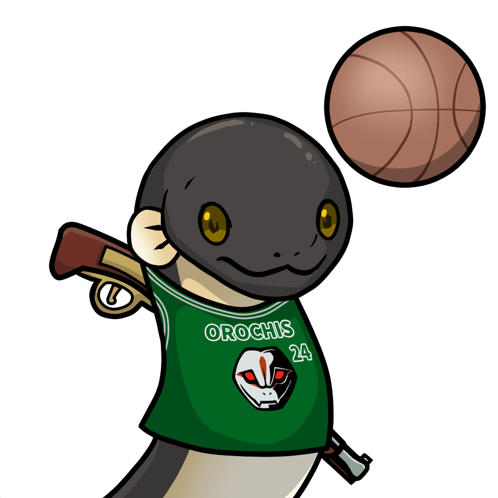 Orochi-Basketball player-Eel #02281