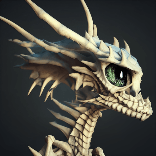 Skeletal Dragon #25