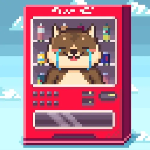Chonky Shiba #033 - Vending Machine