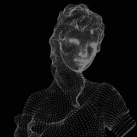 dots girl - art of lines and dots | OpenSea
