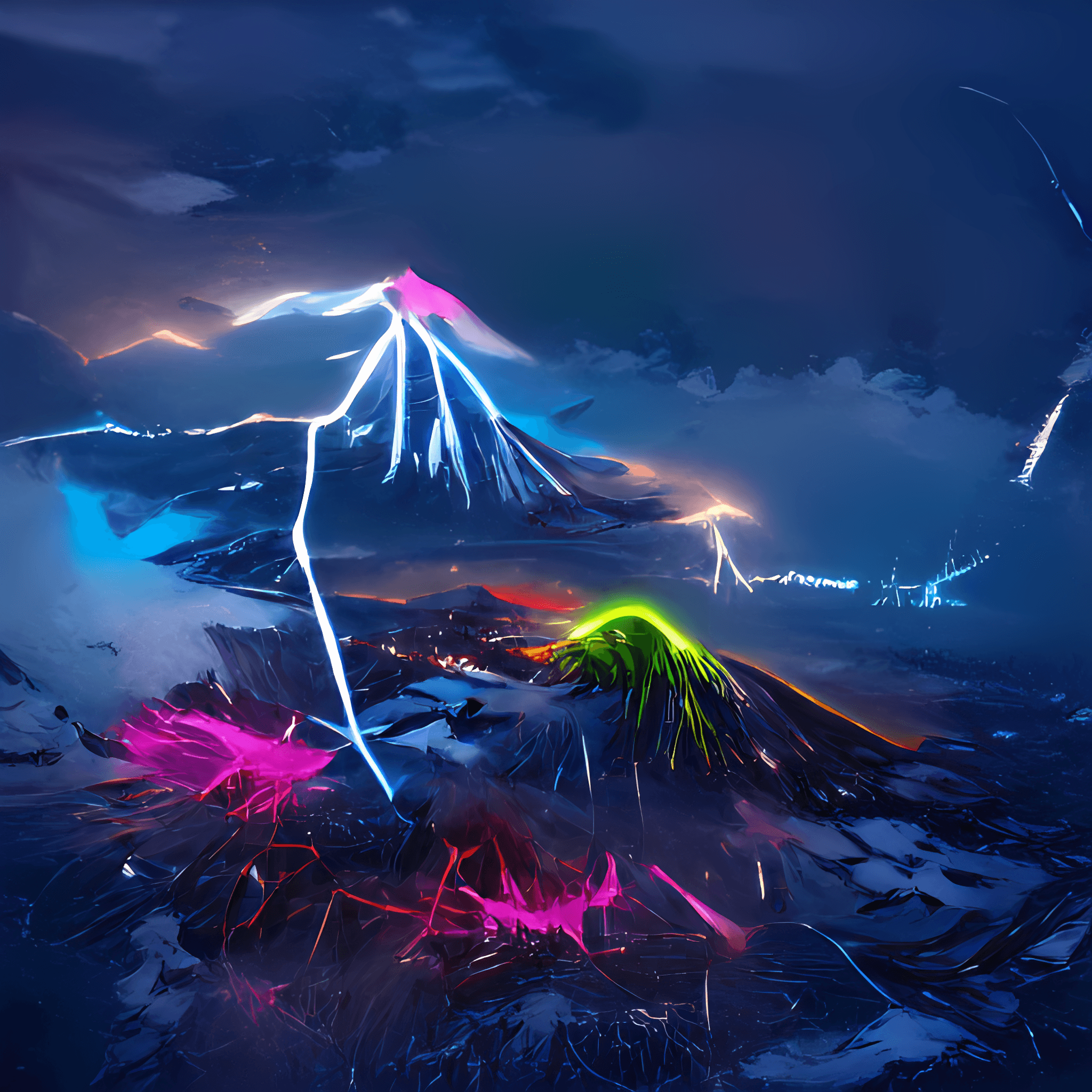 Abstract Mt.Fuji V3