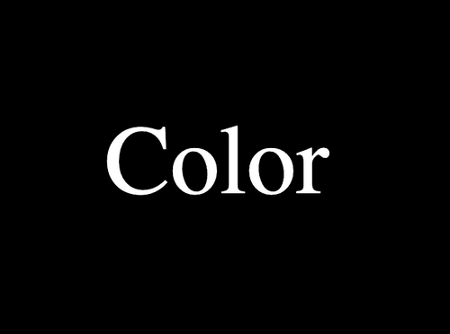 The Color Project RGBA