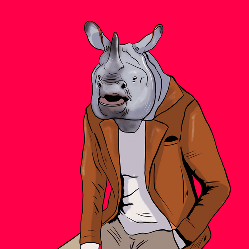 Greater One-Horned Rhino #100