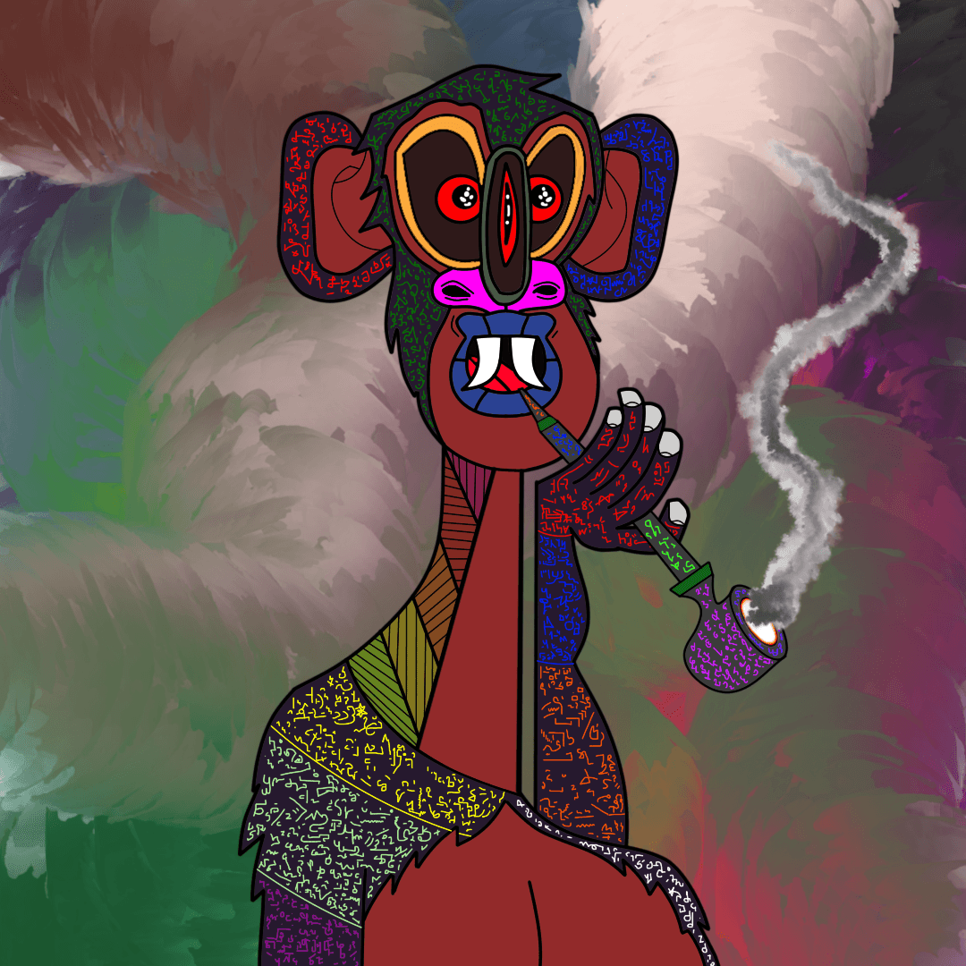 Abstract Wizard Monkey