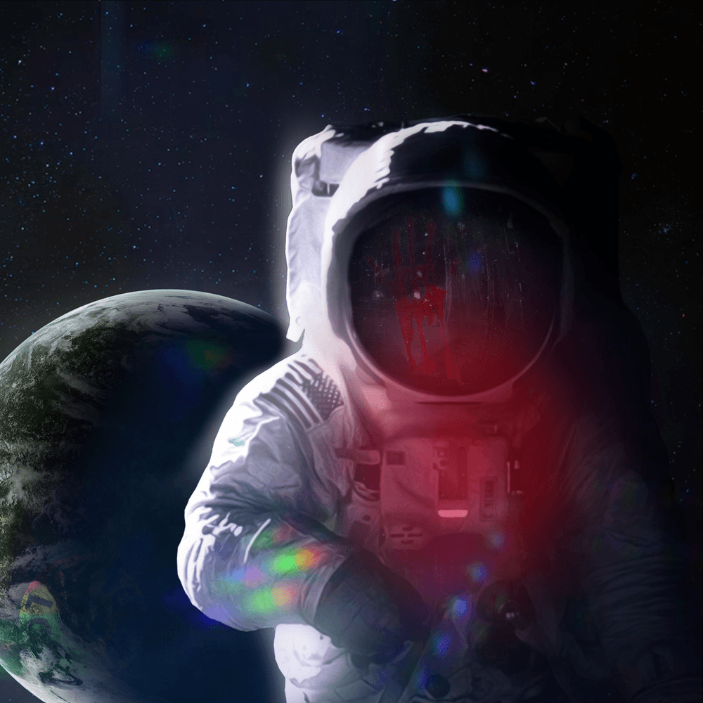 awesome astronaut lost background