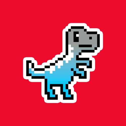 PixelSaurus Rex #0069