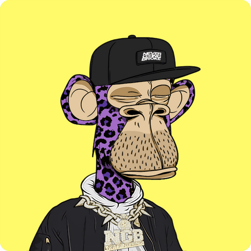 Bored Ape Yacht Club Degenerates - "SLEEP GHOST PURP" | #7232
