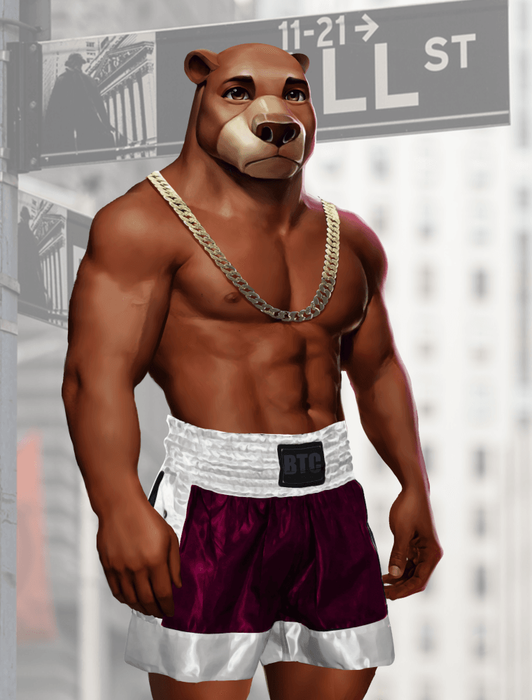 Wall Street Avatar Fighter Bear #278