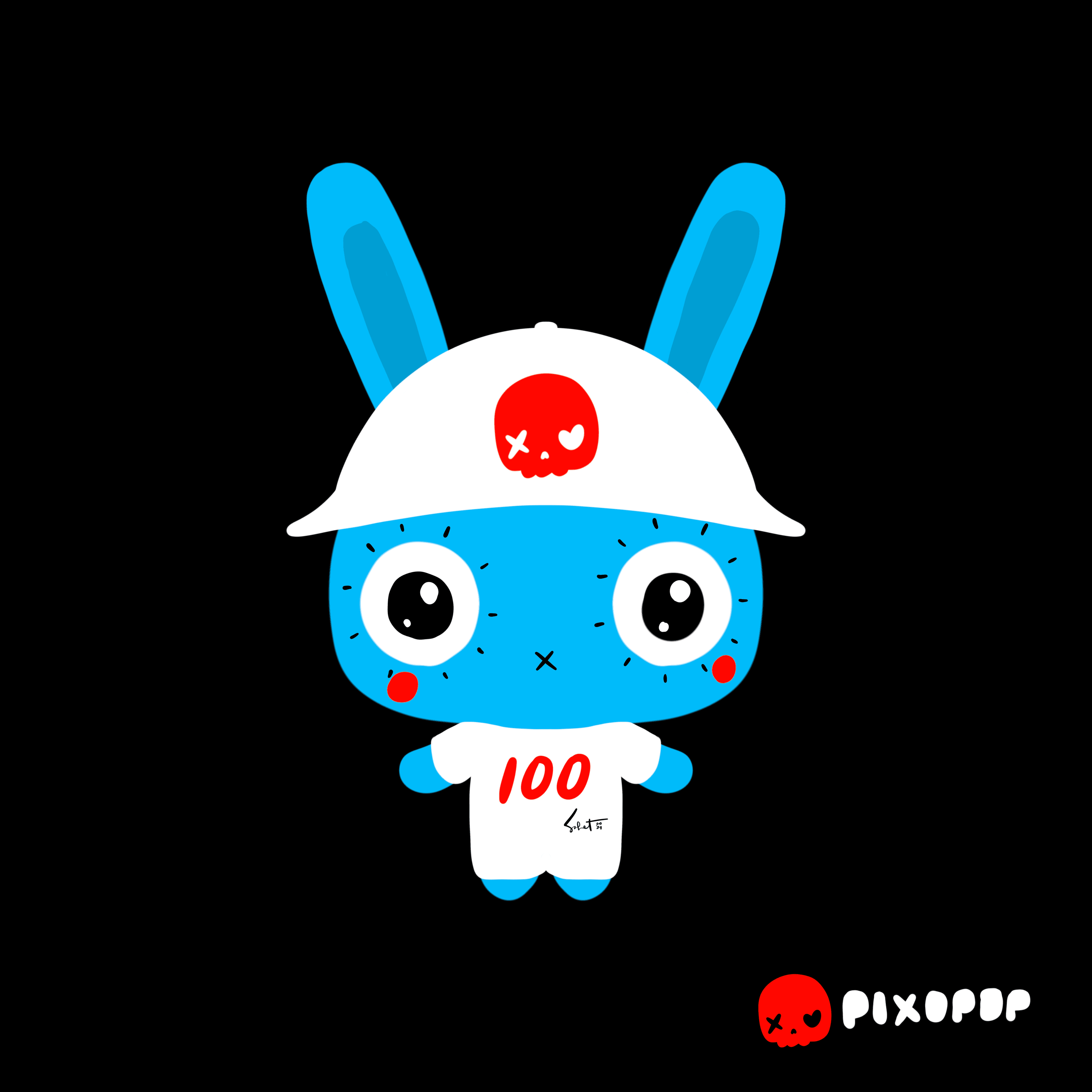 PIXOPOP CUTIES: Stitch Bunny #100