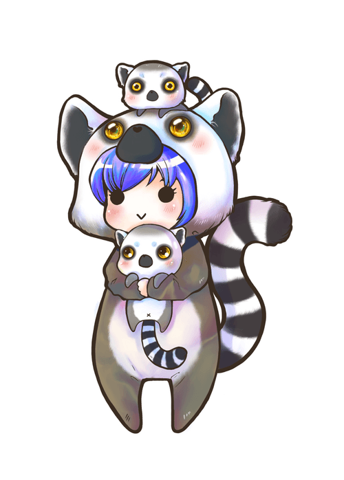 Kawaiimal#61 - Lemur