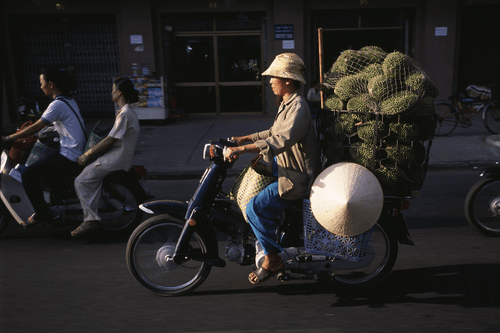 Bikes of Burden #87. Durians.