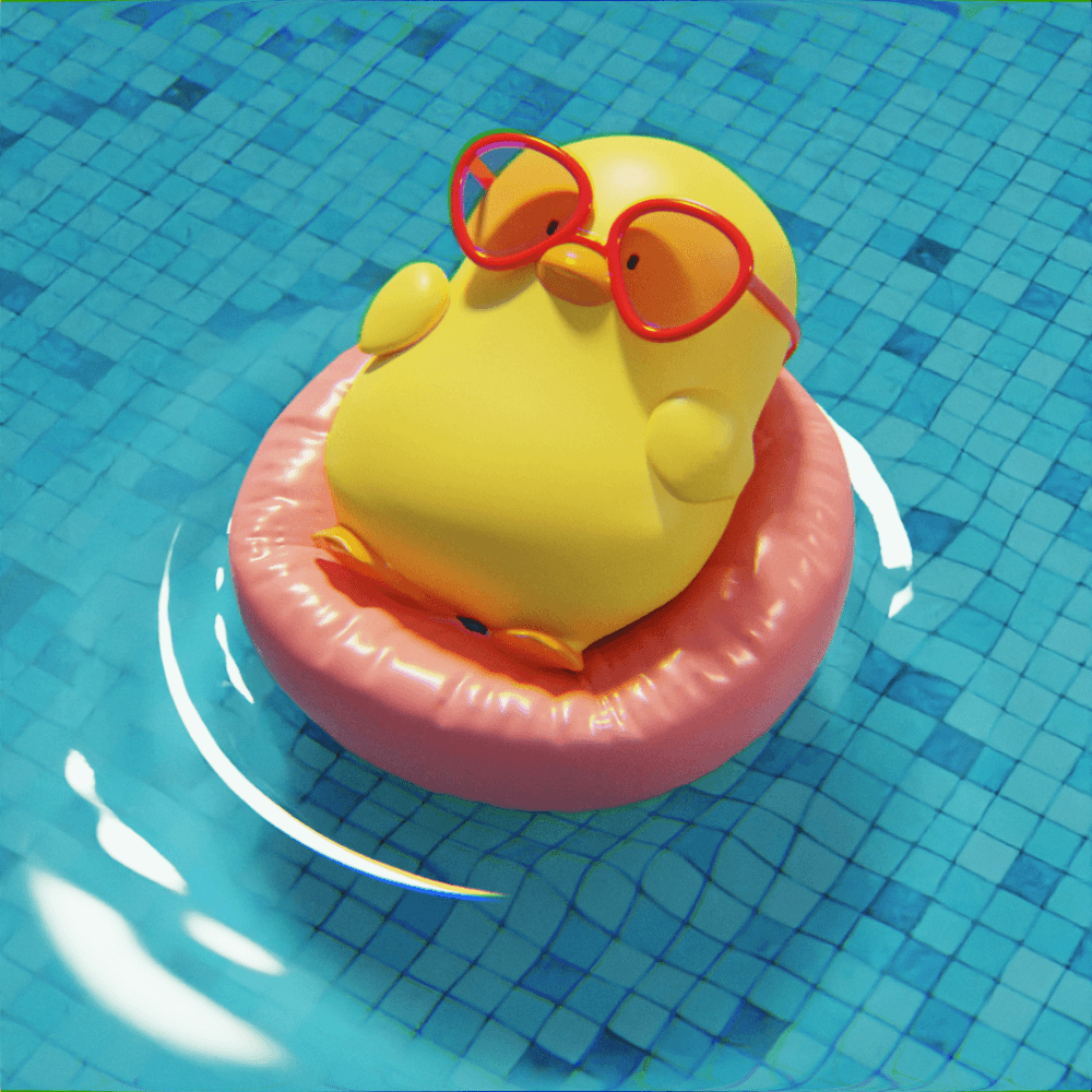 Chilling Ducky
