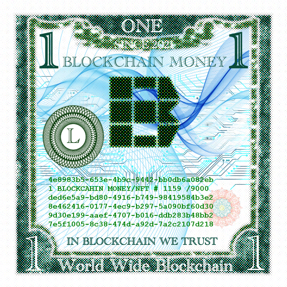 BLOCKCHAIN MONEY ONE #1159