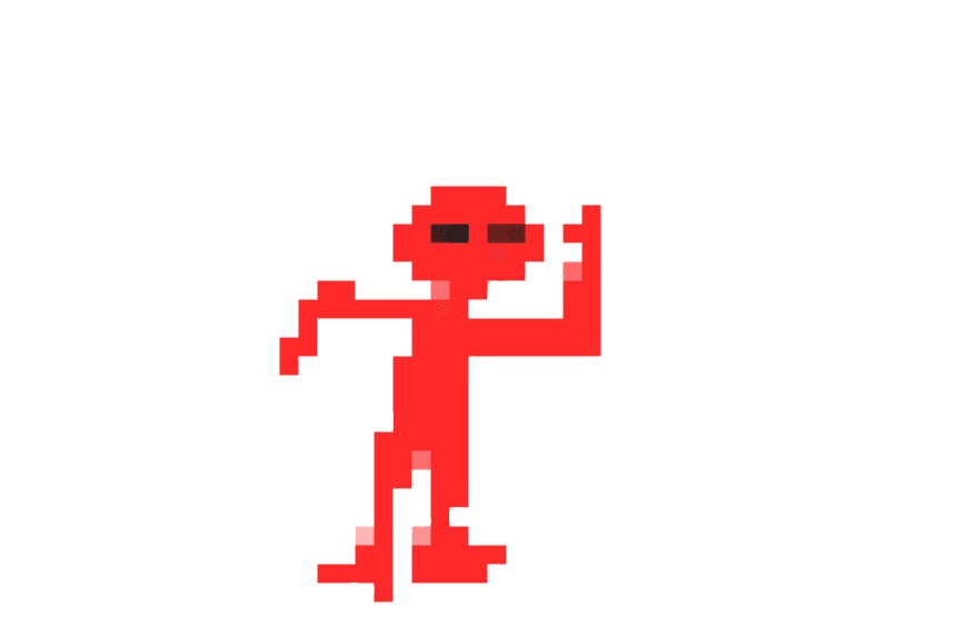 stickman red  Minecraft Skin