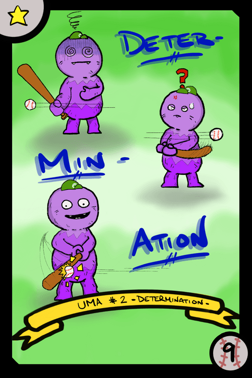 #09 - UMA (Determination) - Based Ball Heroes ⚾️