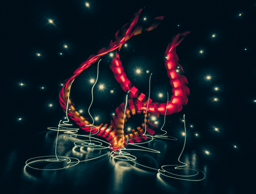 Spore emission.