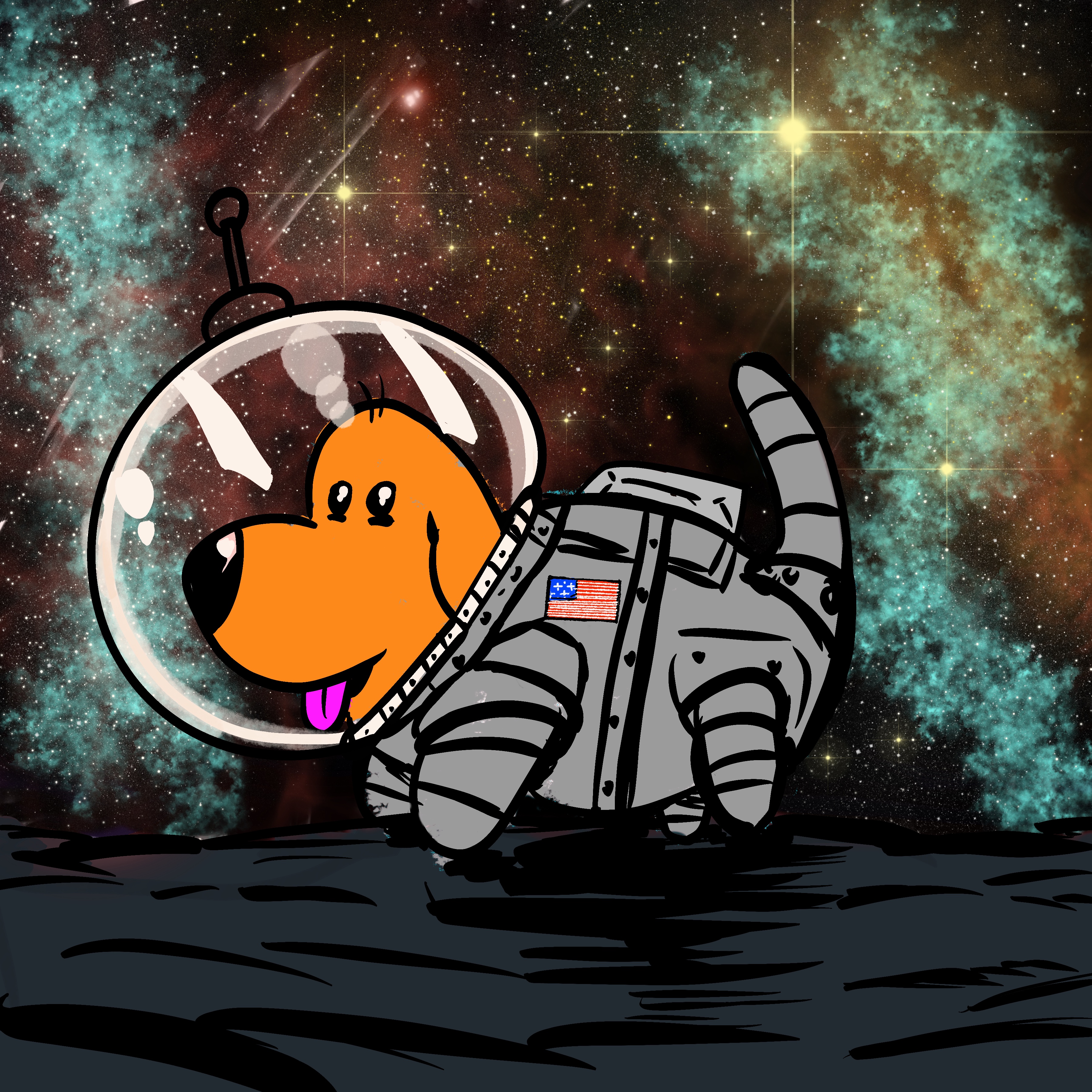 Spacetime Dog #3: Space Doge