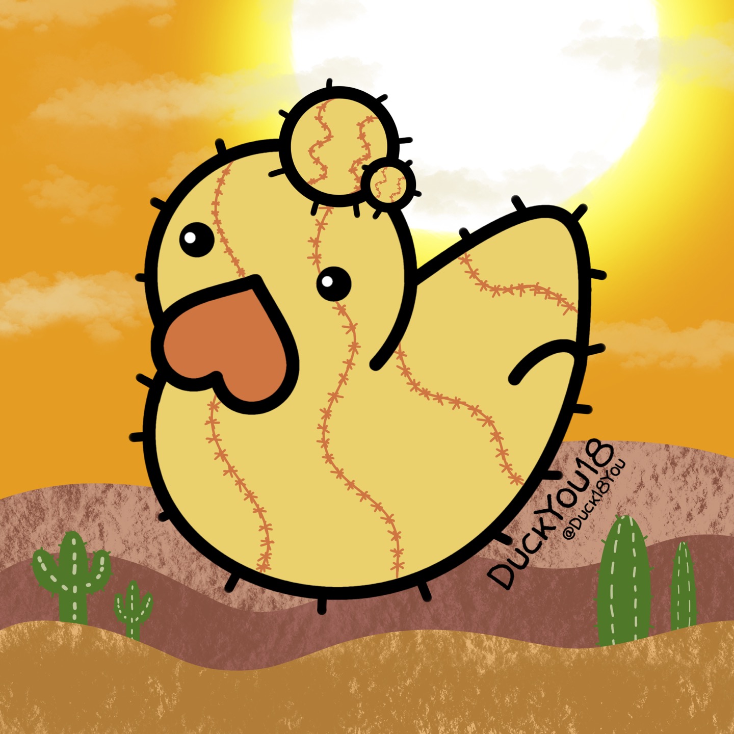 #142 DuckYou18 : Cactus DuckYou