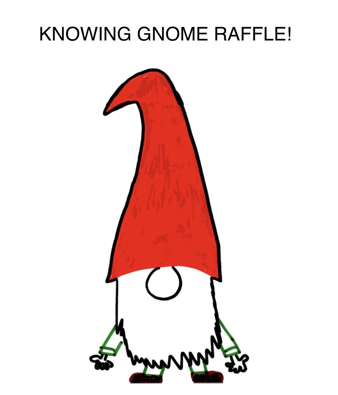 VeeFriend Raffle Ticket: Knowing Gnome