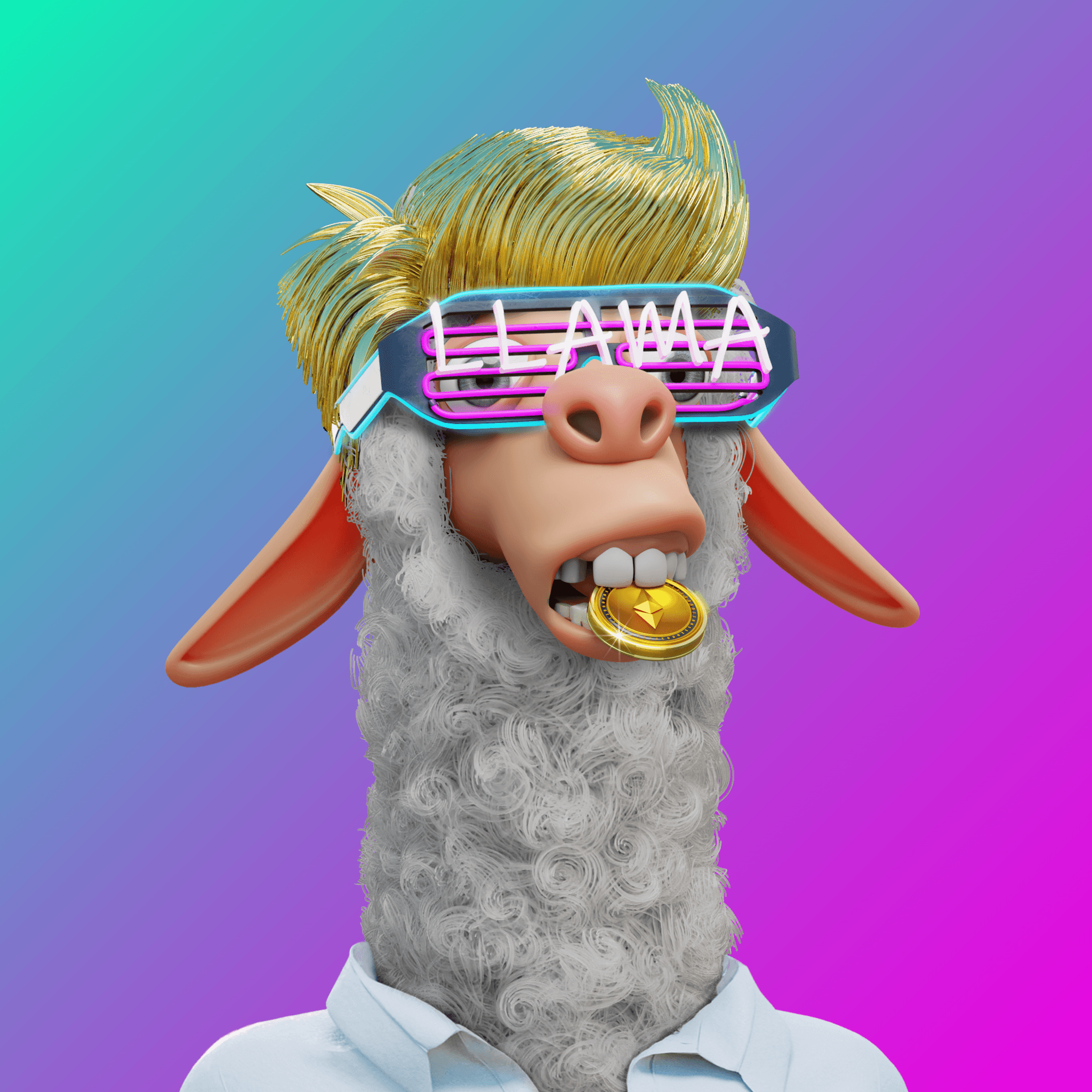 Laid Back Llama #0312