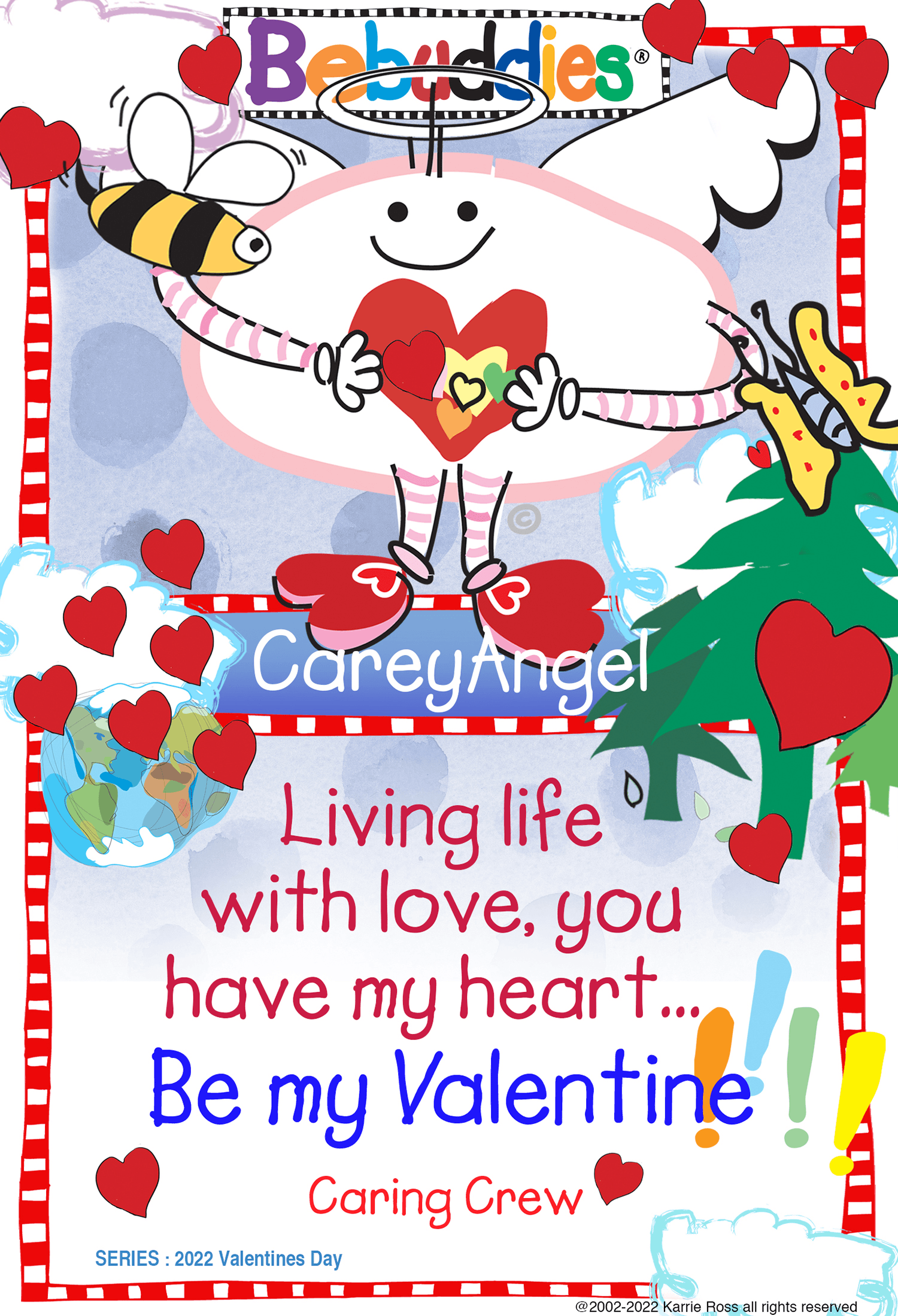 Bebuddies Holidays: Valentines Day by Karrie Ross : CareyAngel