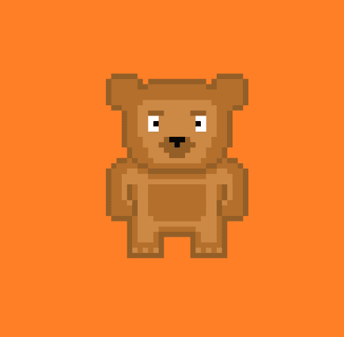 ORIGINAL BEAR PIXEL