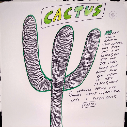 Cactus Comix - Jon Sarkin #046-BY