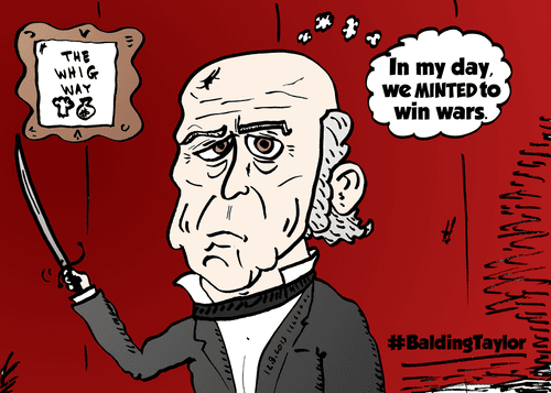 Balding President Zachary Taylor (#12)