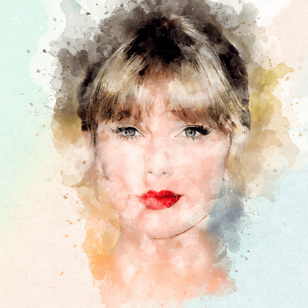 Watercolor #200 - Taylor Swift - Creator Space | OpenSea