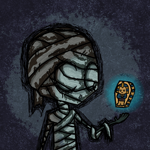 #023 Mummy Curious Coffin