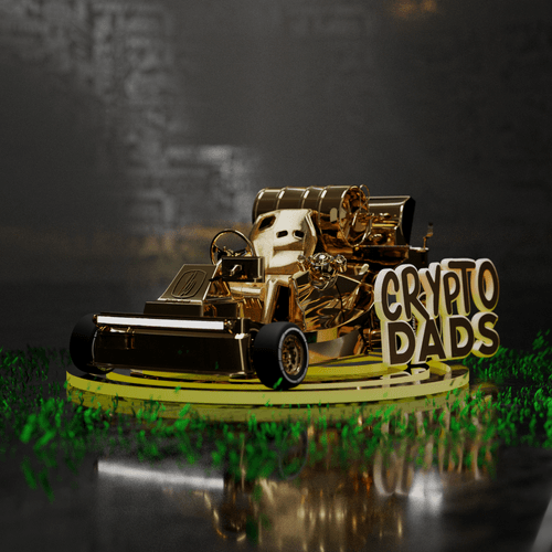WCC X CryptoDads Golden Mower