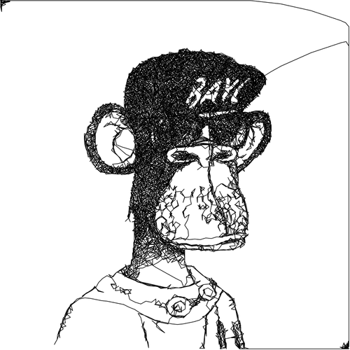 Scrubby Ape Artwork #1446