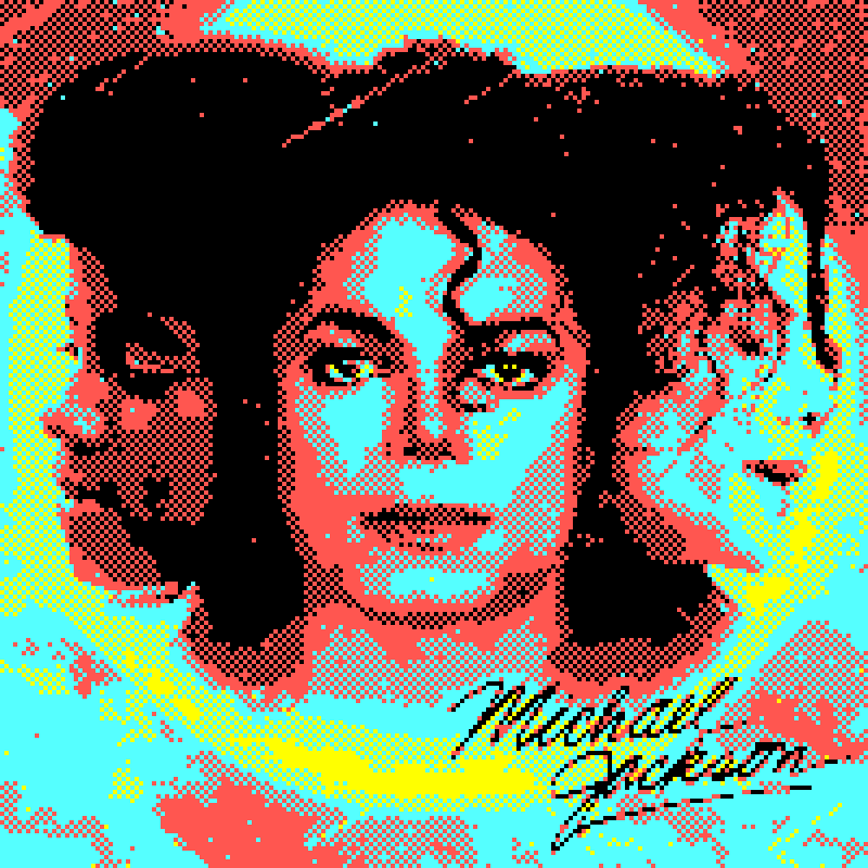 Michael Jackson card