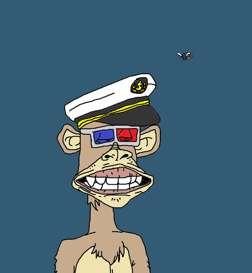 Badly Drawn Bored Ape Yacht Club #033