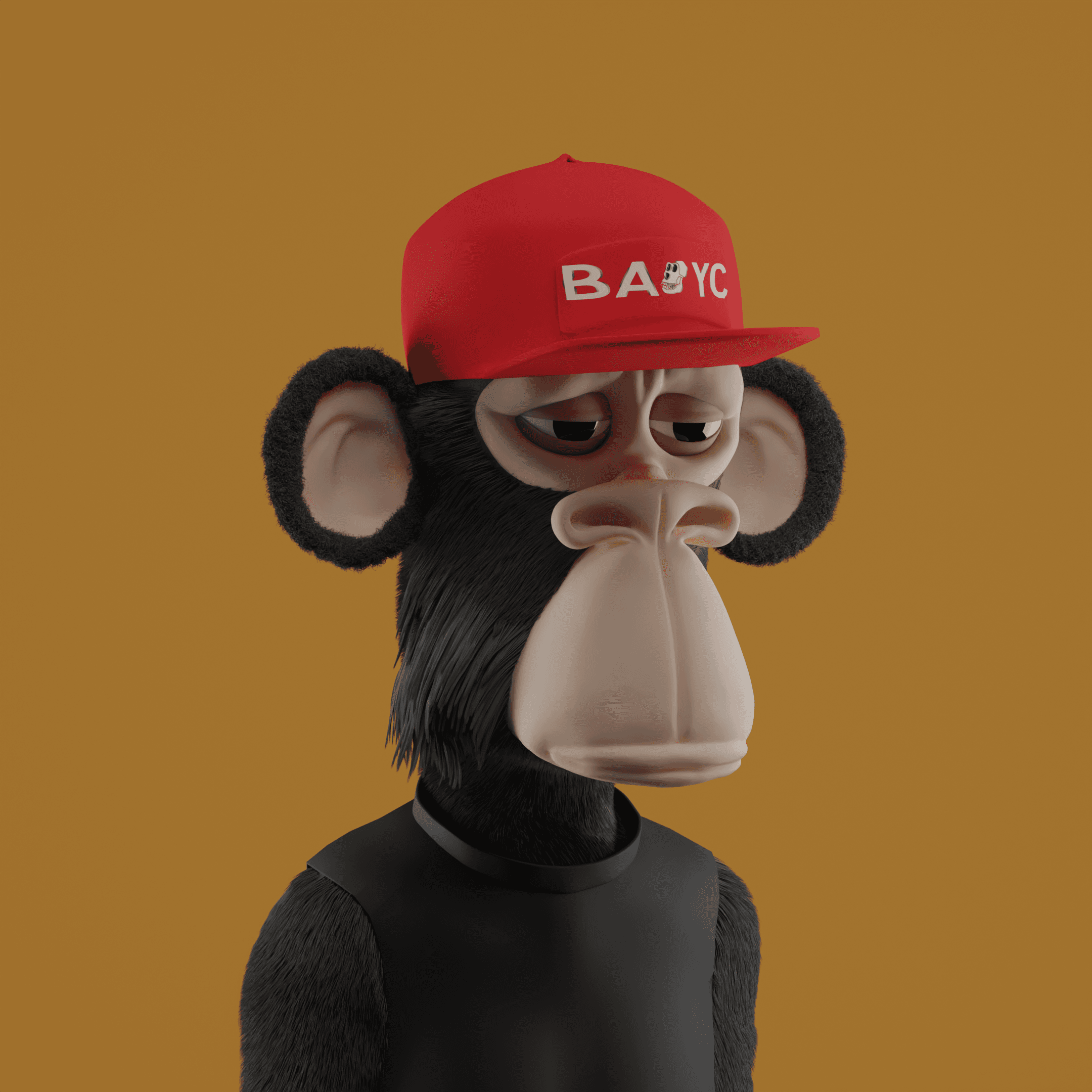 3D Bored Ape Club #61
