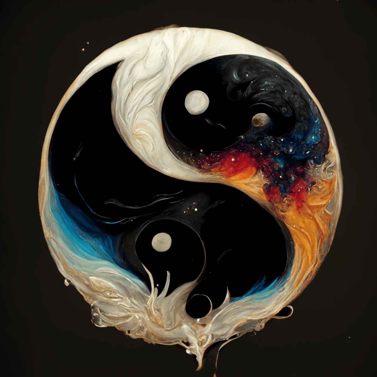 The Galaxy in a YinYang!